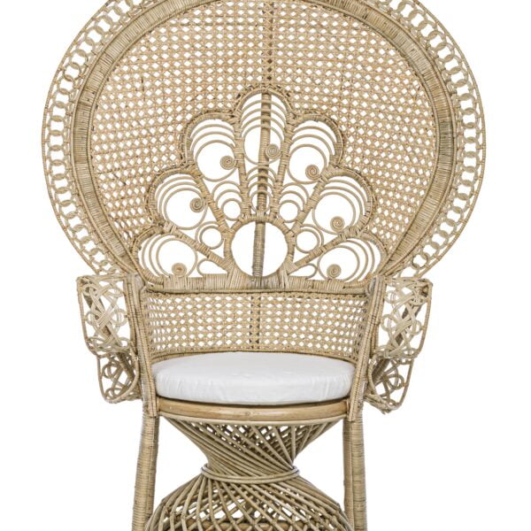 rattan armchair